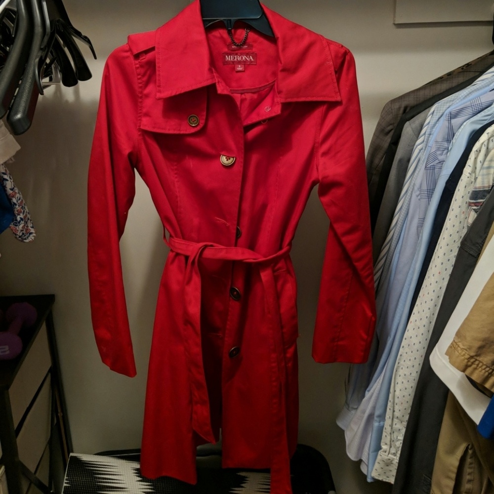 Red jacket